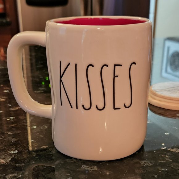 Rae Dunn Other - ❤️RAE DUNN  Mug reads * Kisses on one side &* Hugs on the other